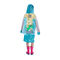 Stärke-des freien Raumes ODM transparente Kinderdes regenmantel-0.25mm Regen-Jacke mit Haube