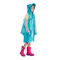 Stärke-des freien Raumes ODM transparente Kinderdes regenmantel-0.25mm Regen-Jacke mit Haube