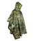 Kundenspezifischer wiederverwendbarer Militärtarnungs-Regen Poncho Waterproof Army Raincoat